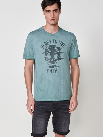 KOROSHI Shirt. in Grün