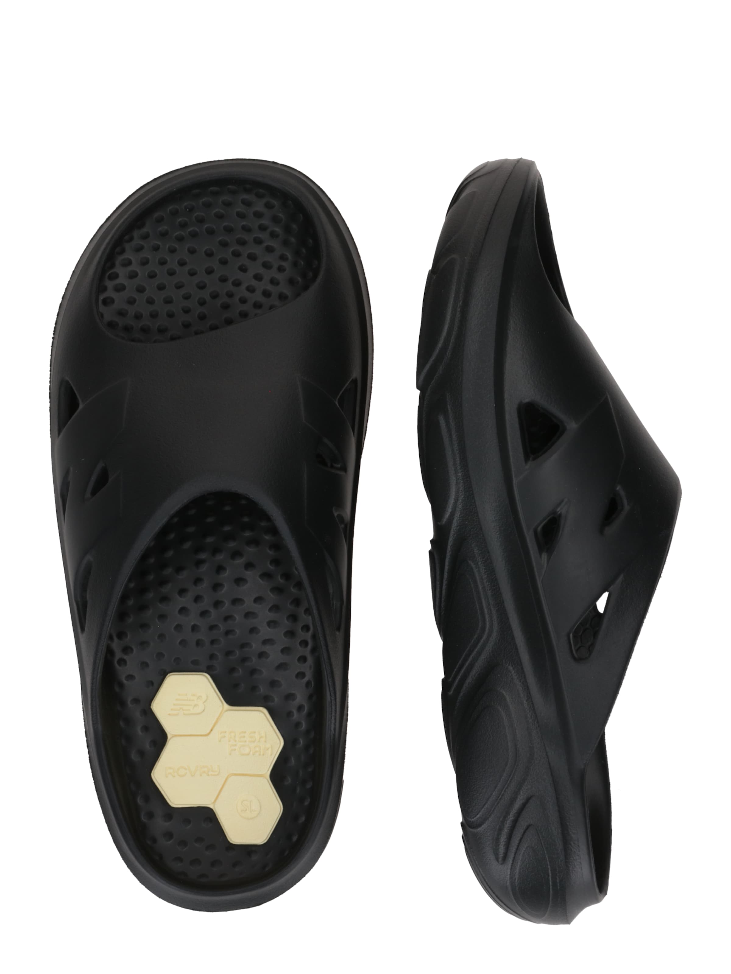 new balance Pantolette 'Recovery' in Schwarz