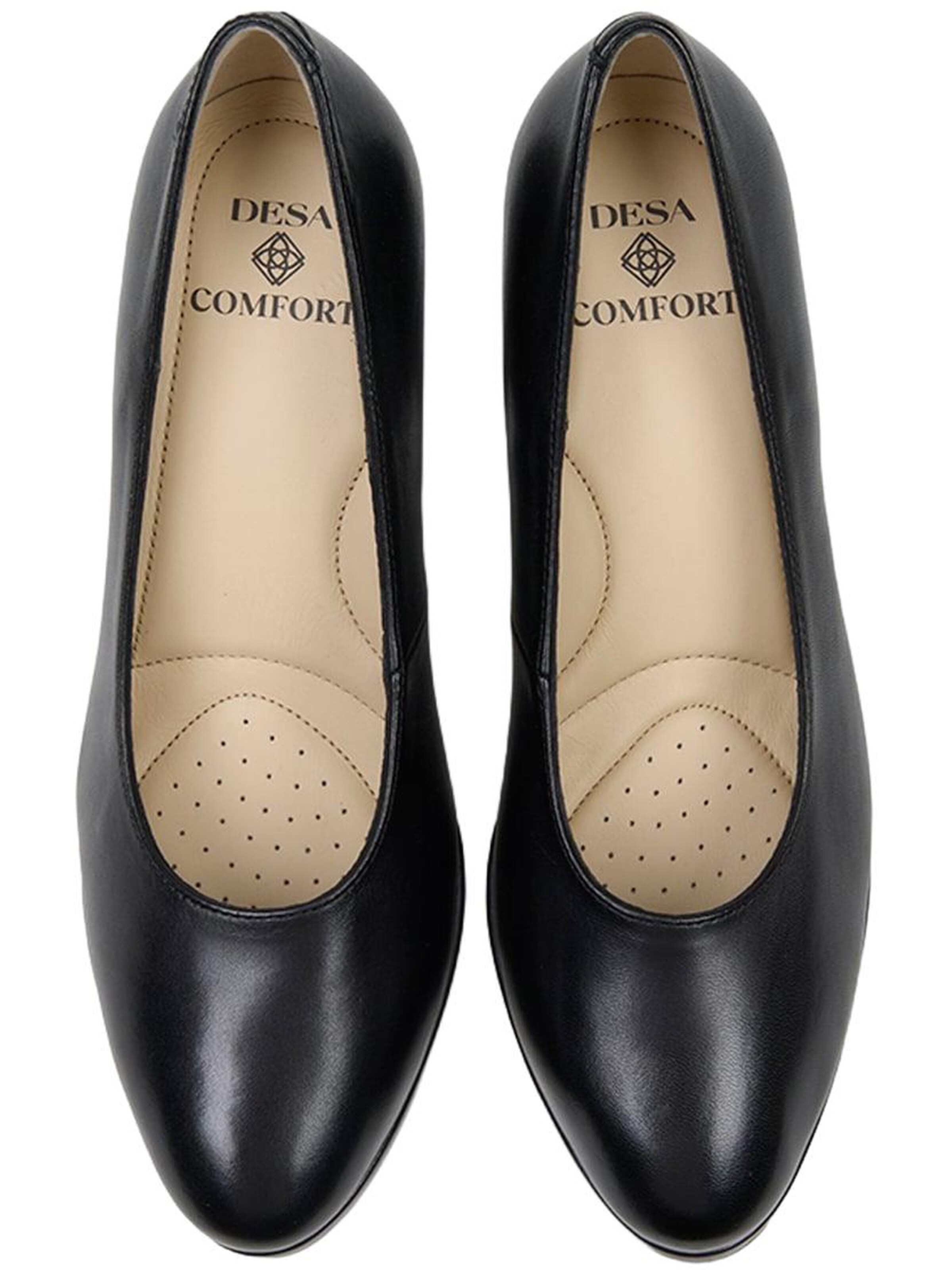 Desa Slingback Pumps 'Pumpen mit Blockabsatz' in Black
