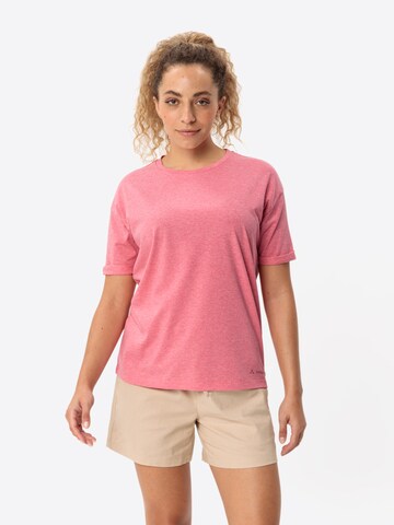 VAUDE Performance shirt 'Mineo' in Red: front