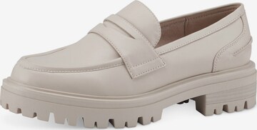 Chaussure basse TAMARIS en beige : devant