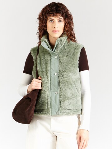 ONLY - Chaleco 'ONLBARI' en verde: frente