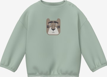 s.Oliver Sweatshirt in Groen: voorkant