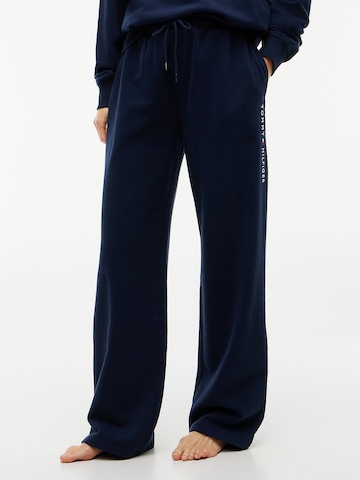 TOMMY HILFIGER Loose fit Trousers 'Essential' in Blue: front