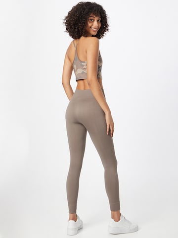 ONLY PLAY Skinny Workout Pants 'Jaia' in Brown