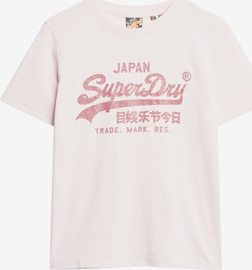 Superdry Póló - rózsaszín: elől