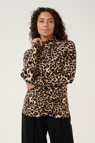 Cream Bluse in Schwarz: Vorderseite