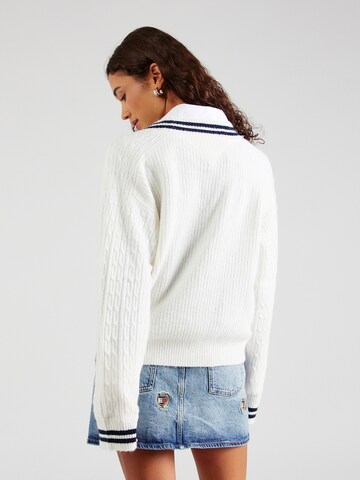 Tommy Jeans Sweter w kolorze biały