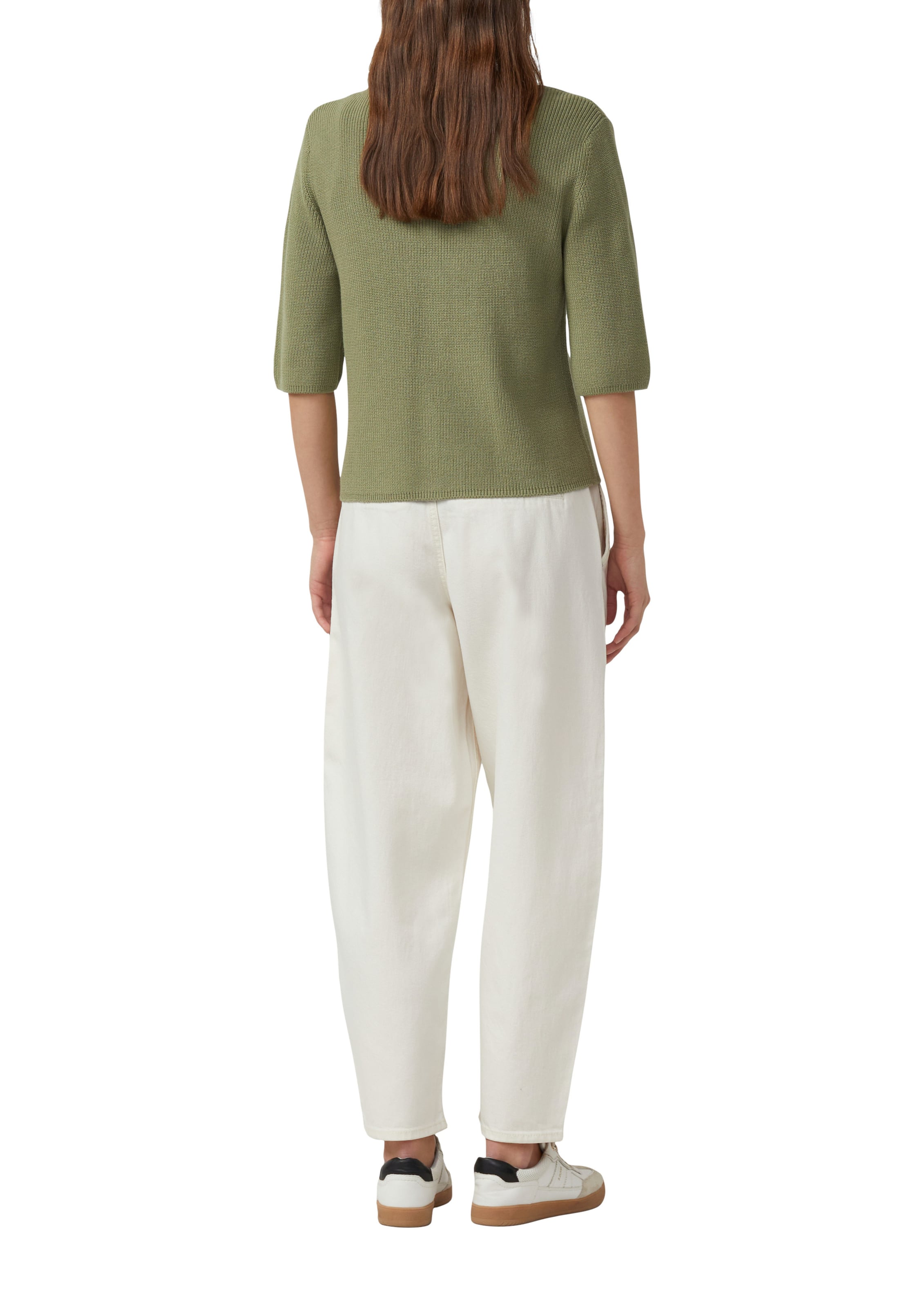 s.Oliver Red Label Plus Gebreid vest in Groen