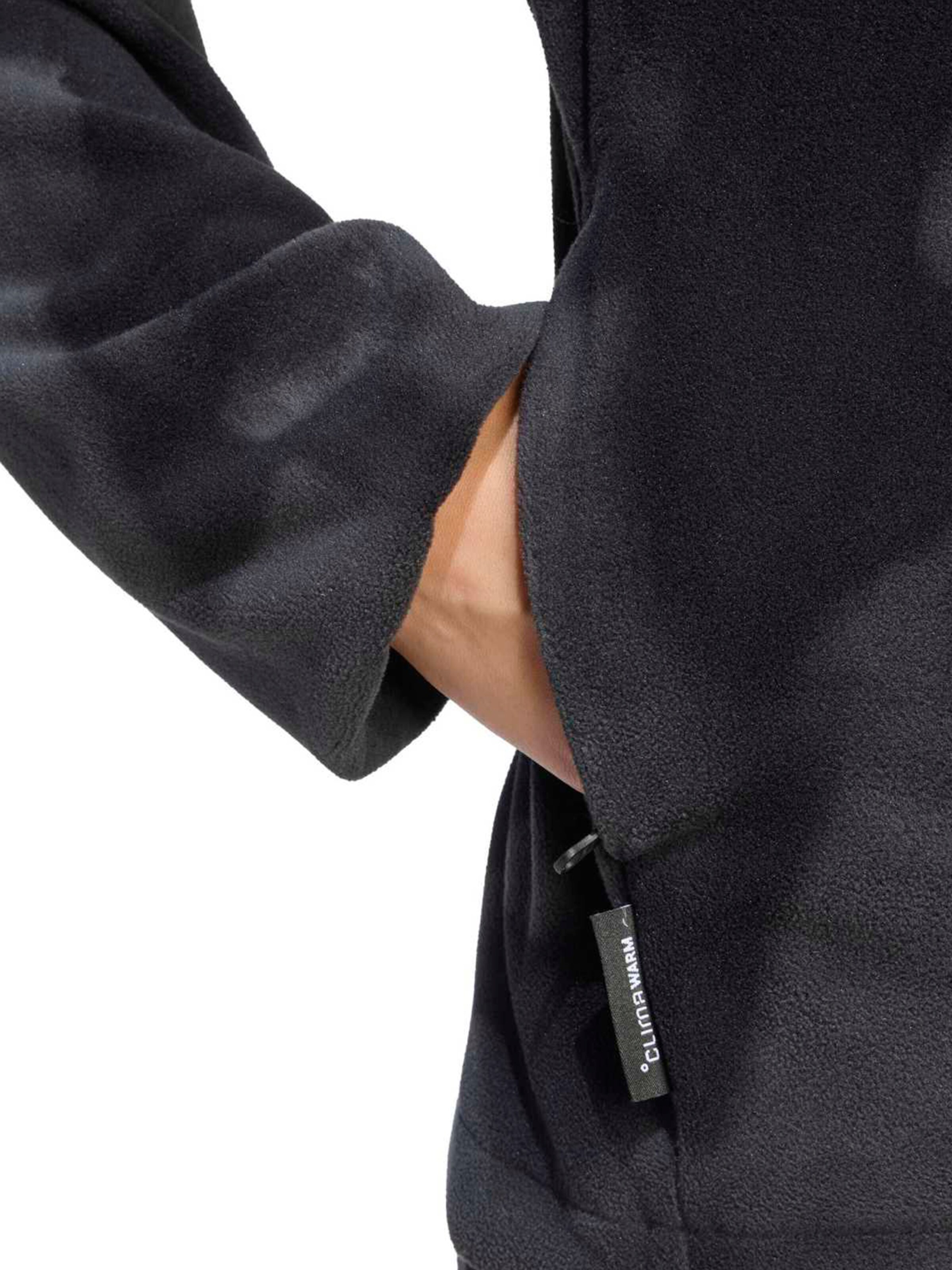 ADIDAS TERREX Athletic Fleece Jacket in Black