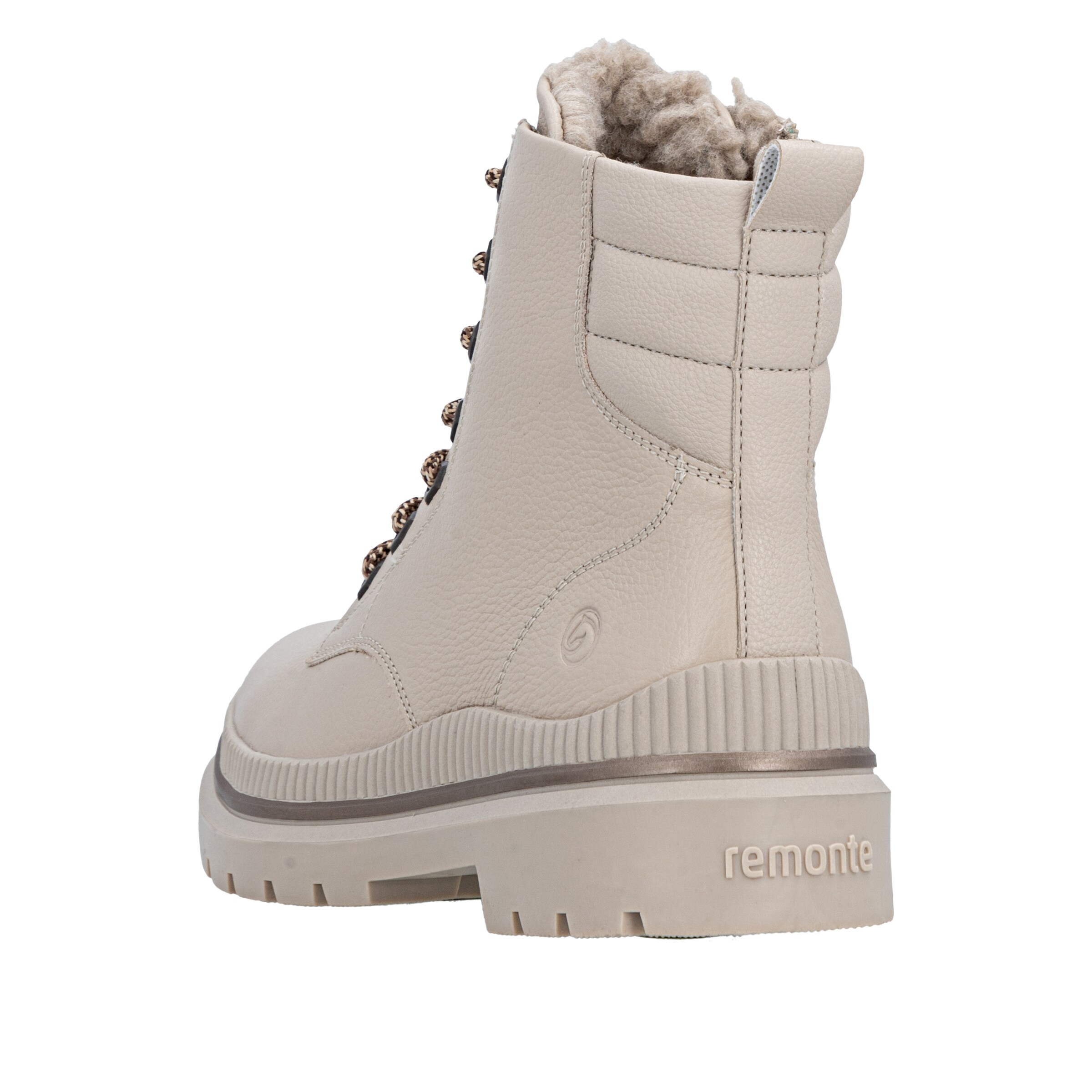 REMONTE Schnürstiefel in Beige