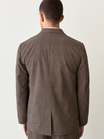 Next Slim fit Colbert in Bruin