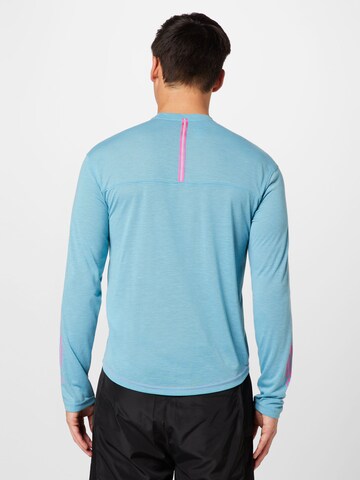 T-Shirt fonctionnel 'RUN ANYWHERE' UNDER ARMOUR en bleu