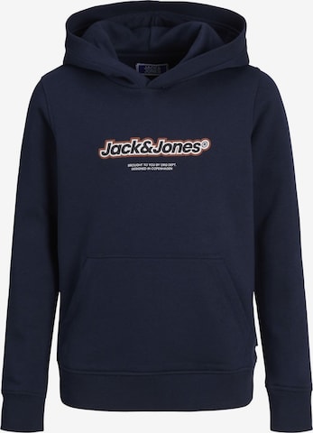 Jack & Jones Junior Sweatshirt in Blauw: voorkant