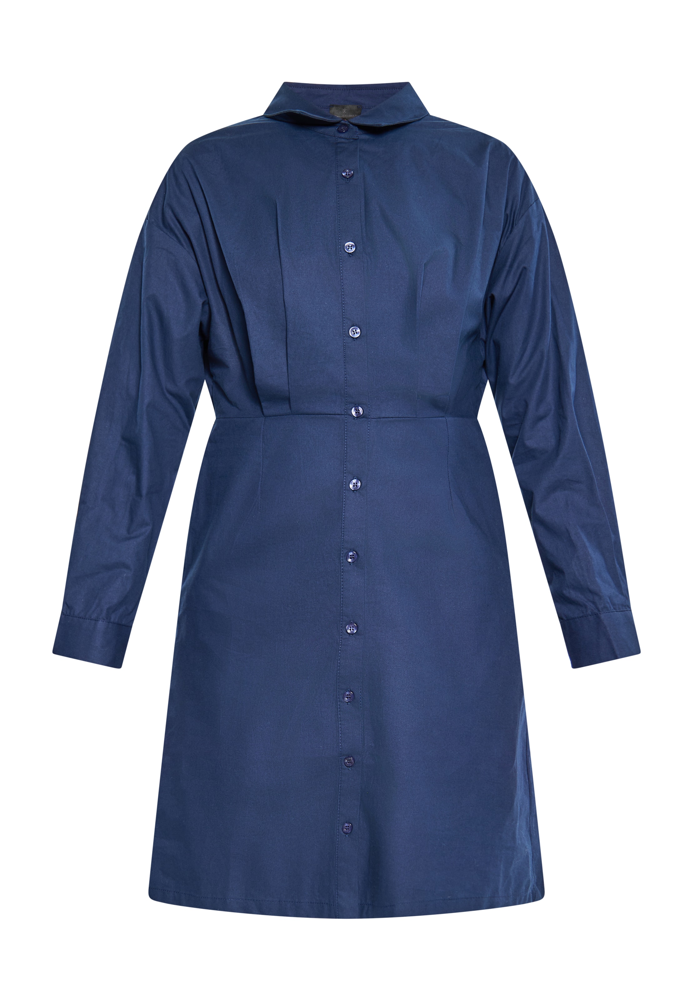 DreiMaster Klassik Skjortklänning i blå: framsida