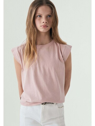 Scalpers Star Skull Tee Girls ' ' in Lila: Vorderseite