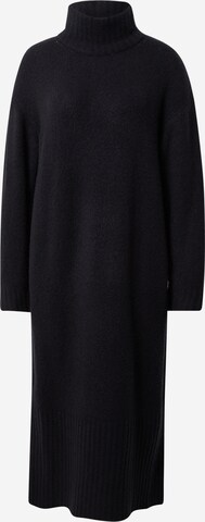 AMERICAN VINTAGE فستان مُحاك 'DOMY' بلون أسود: الأمام