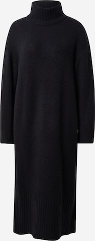 AMERICAN VINTAGE Knitted dress 'DOMY' in Black: front