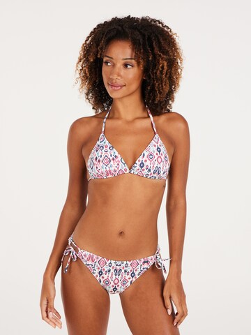PROTEST Triangle Bikini 'PRTVAJEN' in White