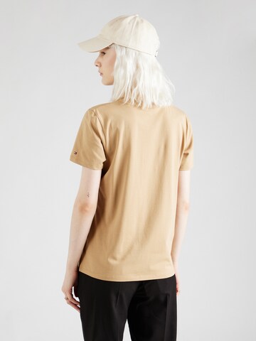 TOMMY HILFIGER Tričko '1985' – béžová