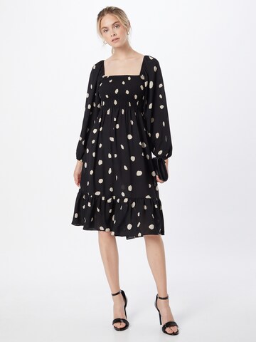 Skirt & Stiletto Shirt Dress 'Benicia' in Black