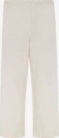 SENSES.THE LABEL Wide Leg Hose in Beige: predná strana