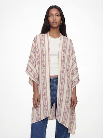 KAVAZI Kimono | vijolična barva: sprednja stran