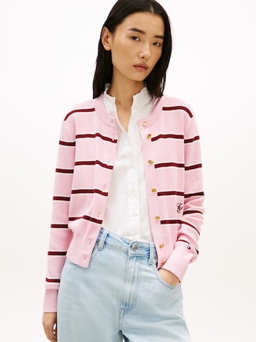 TOMMY HILFIGER Strickjacke in Pink: Vorderseite