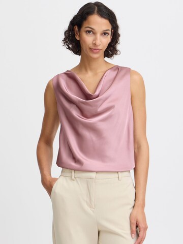Top ' Fairchild ' di b.young in rosa: frontale