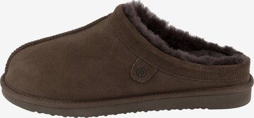 ROHDE Slippers 'Livigno' in Brown: front