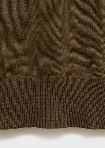 MANGO MAN Poloshirt 'Willys' in Braun