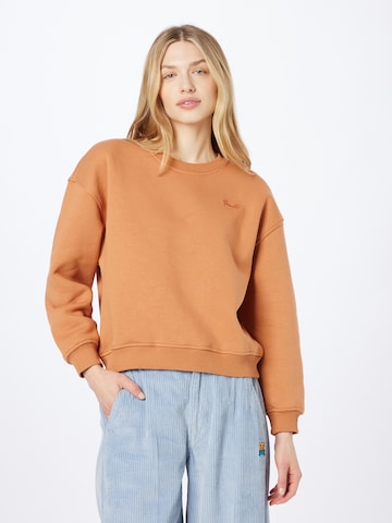 BRUNOTTI - Sweatshirt de desporto 'Eldora' em castanho: frente