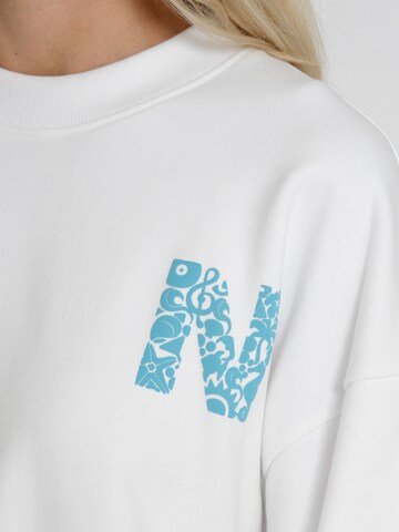 NASSAU Beach Club Sweatshirt ' NB231036 ' in White