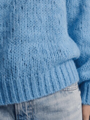 americandreams Oversized Sweater 'Leonnie' in Blue