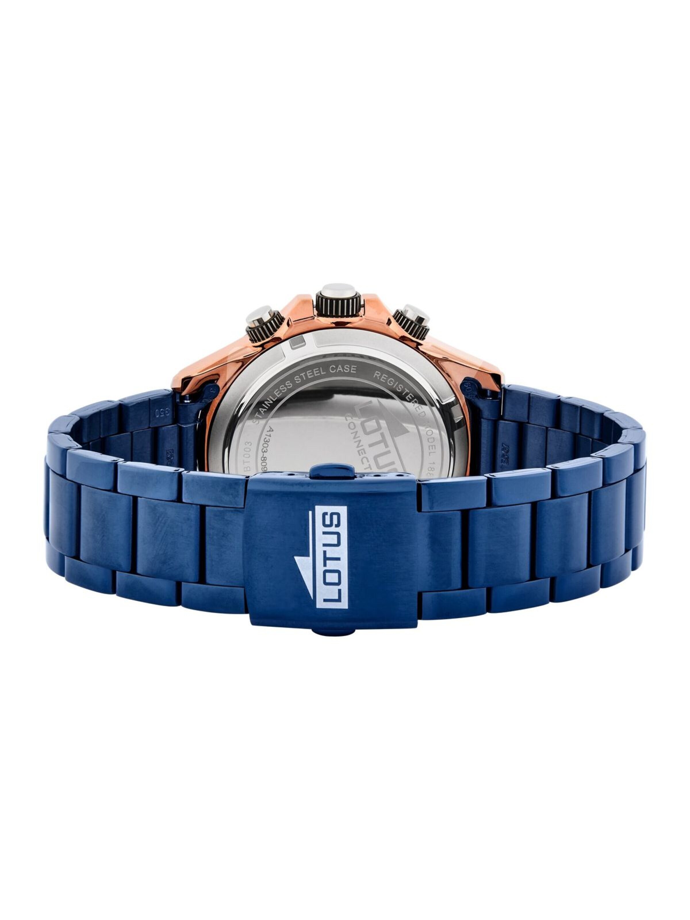 Lotus Analoog horloge in Blauw