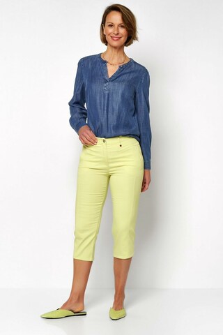 Relaxed by TONI Slimfit Hose in Gelb