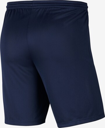 NIKE Regular Workout Pants in Blue