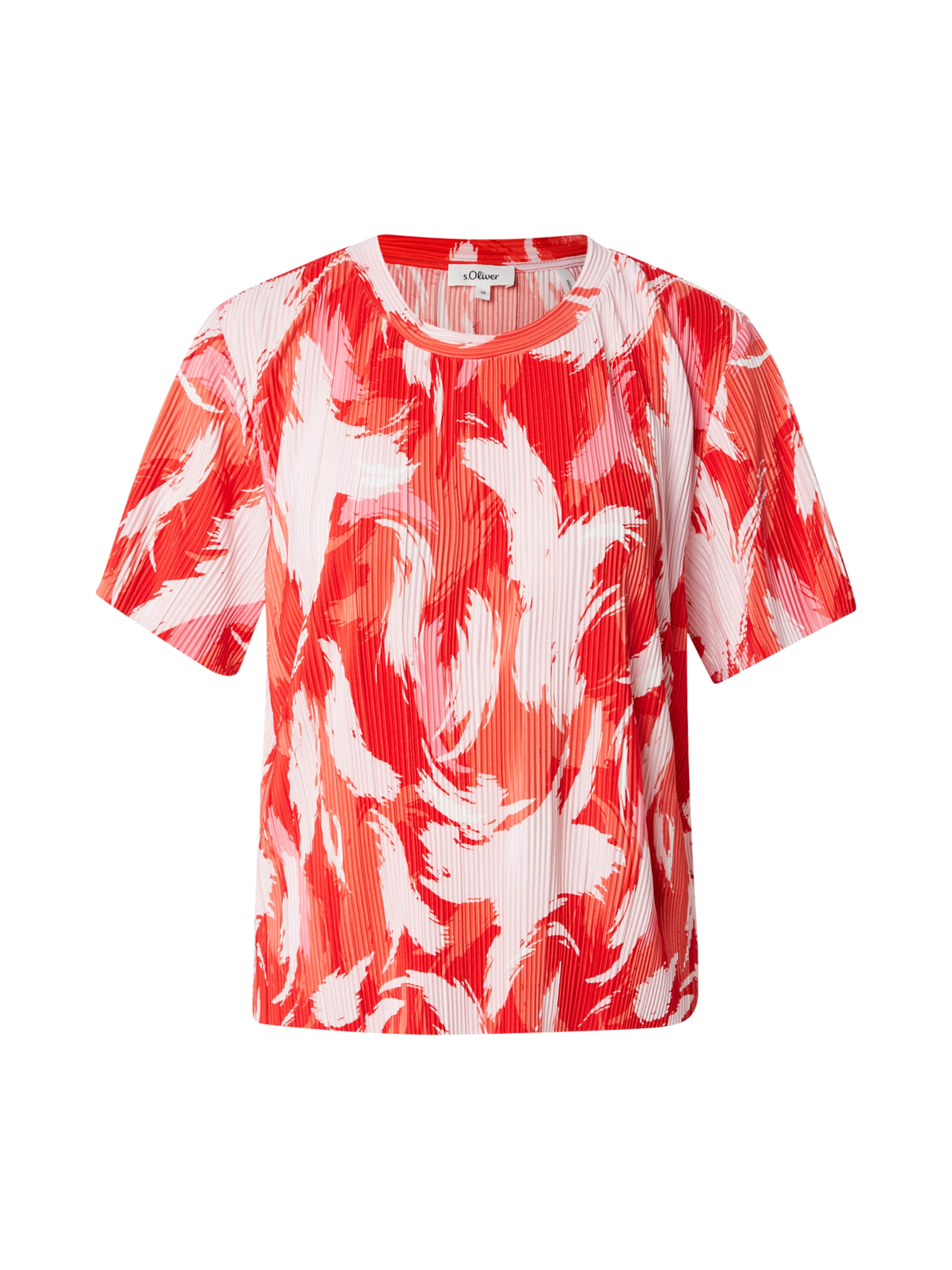 s.Oliver Shirts i rød: forside