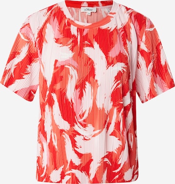 s.Oliver Shirt in Red: front
