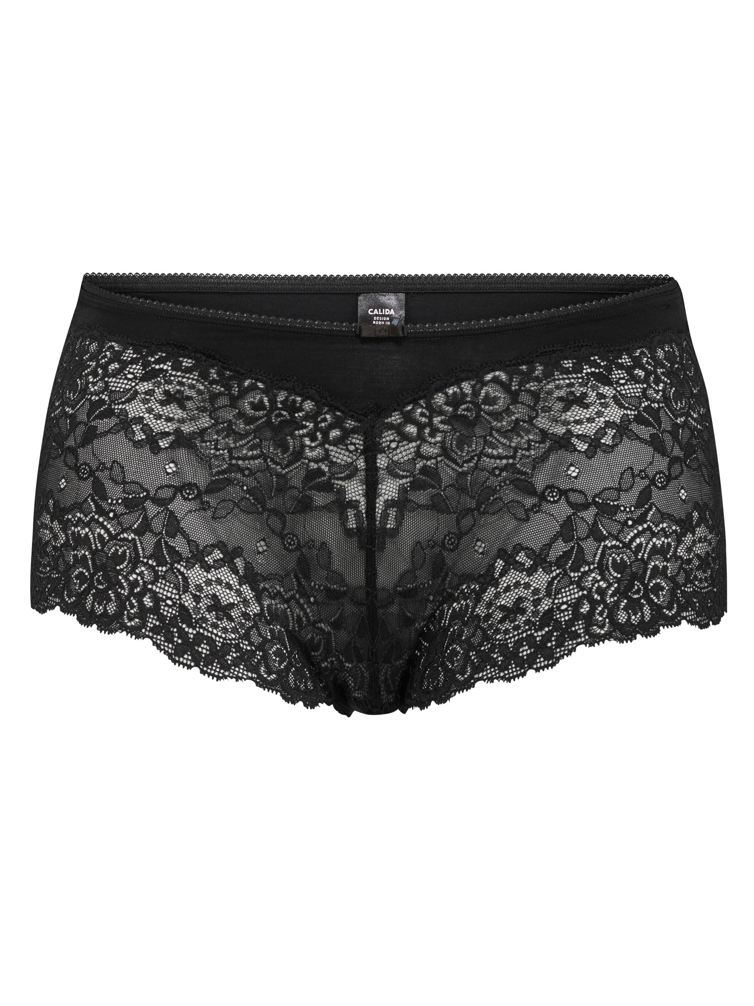 CALIDA Boyshorts 'Sensual Secrets' in Black: front