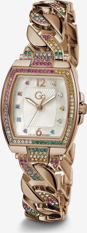 Gc Analog Watch 'Couture Tonneau' in Gold