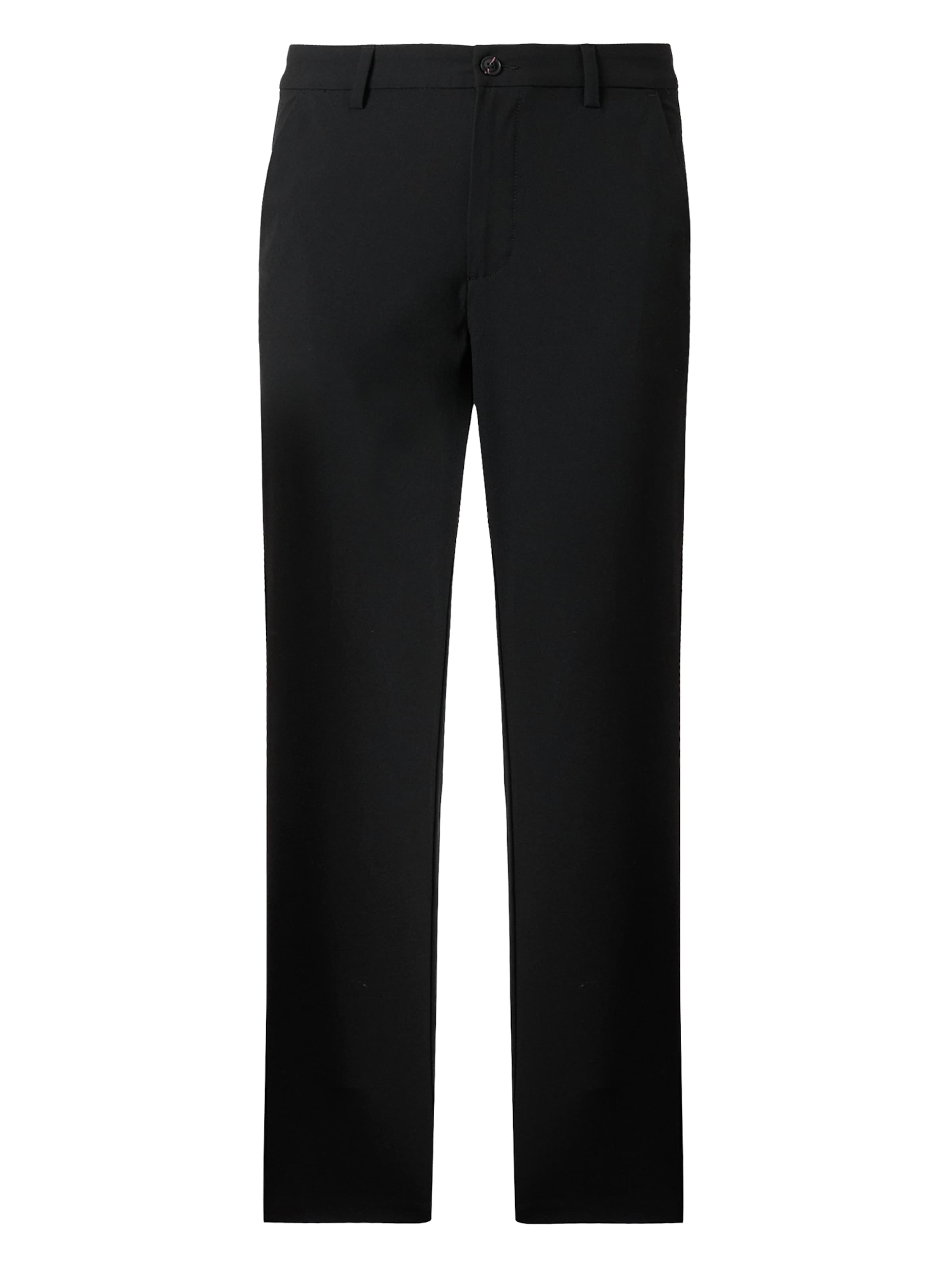 JACK & JONES tavaline Chino-püksid 'JPSTOLLIE CONNOR', värv must: eest vaates