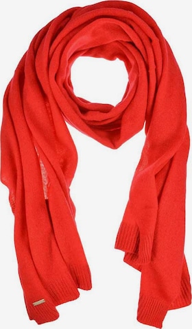 Seeberger Schal in Rot: Vorderseite