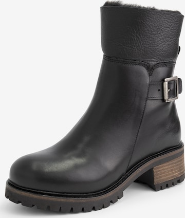 Bottines 'Dahlia ' Mysa en noir : devant