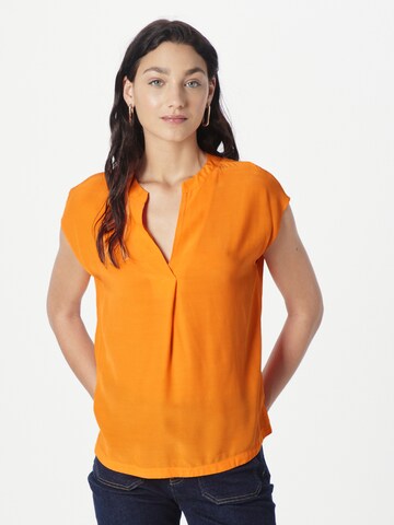 s.Oliver BLACK LABEL - Blusa en naranja: frente