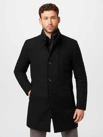 Manteau mi-saison s.Oliver en noir : devant