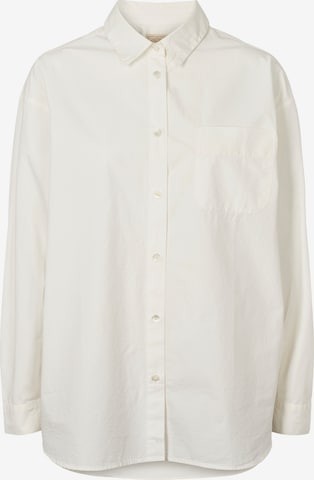 Gai+Lisva Bluse 'Astrid' i hvid: forside