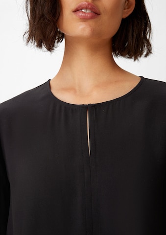 comma casual identity Blouse in Zwart