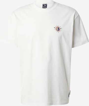 T-Shirt 'Together' Iriedaily en blanc : devant