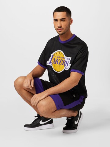 NEW ERA Shirt 'NBA' in Zwart